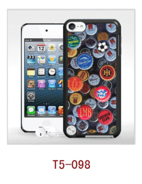 Μπουκάλι κεφαλαιοποίησης εικόνες Ipod Touch 3d κάλυψη, ipod Touch5 περίπτωση με 3d εικόνα, Pc περίπτωση με επικάλυψη καουτσούκ, ανθεκτικό στο νερό,