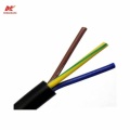 PVC aisló el cable flexible RVV H05VV-F 5 núcleo