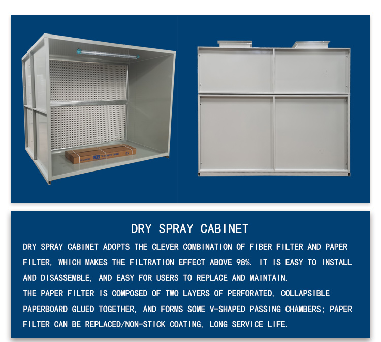 Dry dusting cabinet