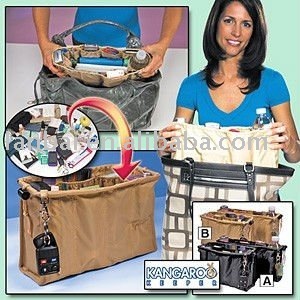 KANGAROO KEEPER SET OF 2/BAG ORGANIZER/BAG INSERT