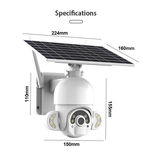 Kantle ho lapeng Wifi CCCTV ea Surveillance