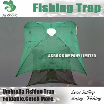 Ice Fishing Trap Umbrella Fishing Shrimp Trap UT461
