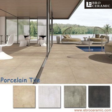 wholesale matt surface cement feeling rustic 24x24 porcelain tile for flooring and walls 66LV03