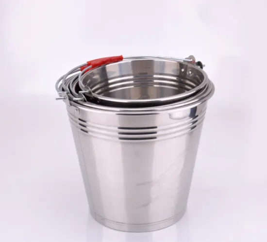 Durable Stainless Steel Household Bucket