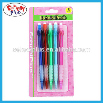 High quality 0.7mm plastic cute mechanical pencil for school