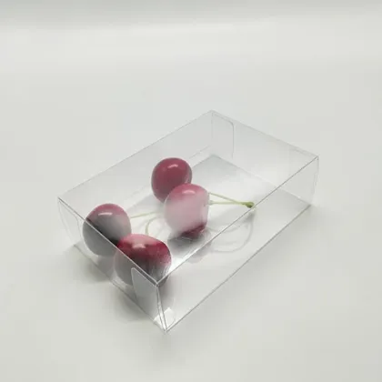 green luxury plastic gift and flower box