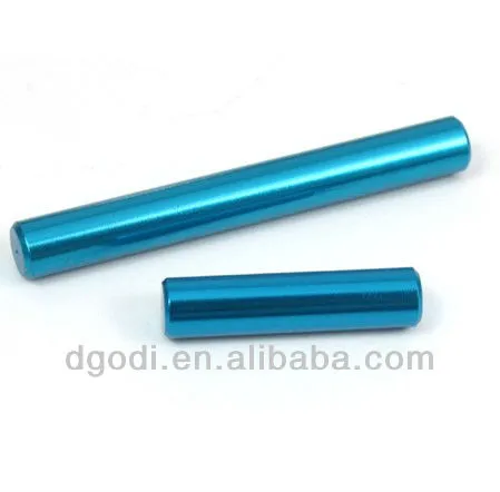 small diameter color anodized straight aluminum dowel pins