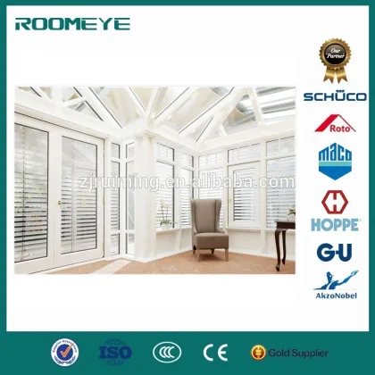 ROOMEYE Aluminium Clad Wood Glass House