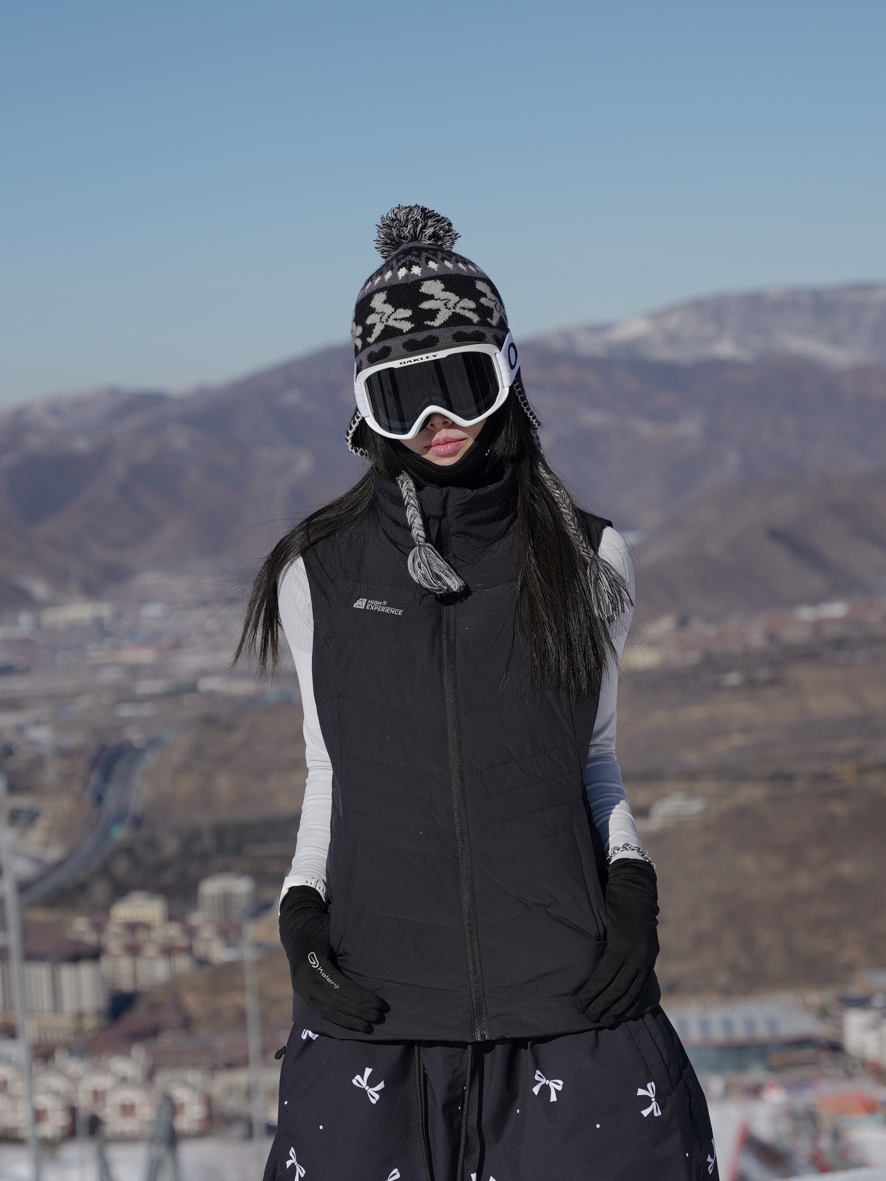 ski inner women's snowboard warm windproof vest