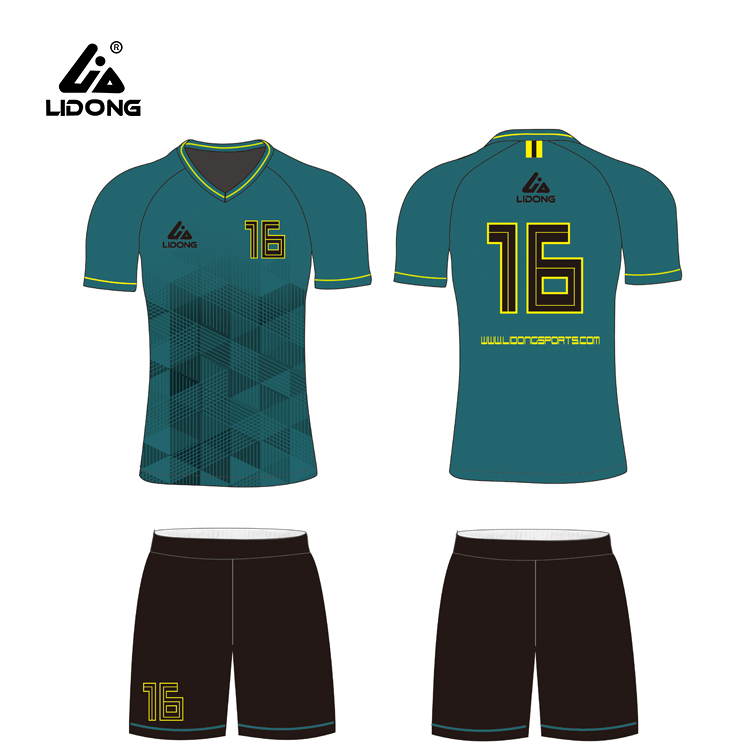 Soccer Football Team Wear Uniforms Football Jersey