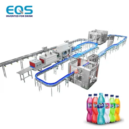 EQS Carbonated Soda Drinks Blowing-Filling-Capping Machine