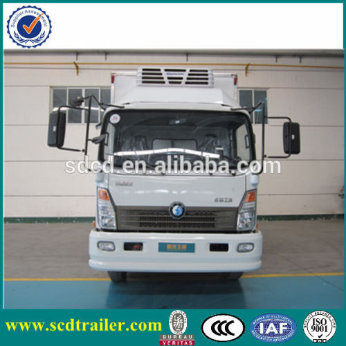 2015 4x2 SINOTRUK Refrigerated Truck, refrigerator box trucks from china for sale