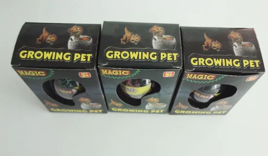 Growing black crack dinosaur eggs