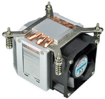 CPU cooler Aluminum Extrusion heatsink with Fan