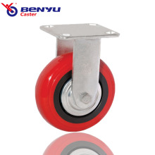 Fixed Pu Wheel Rigid Wear-Resistant Industry Casters