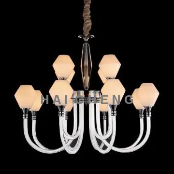 Modern glass chandelier lights in China