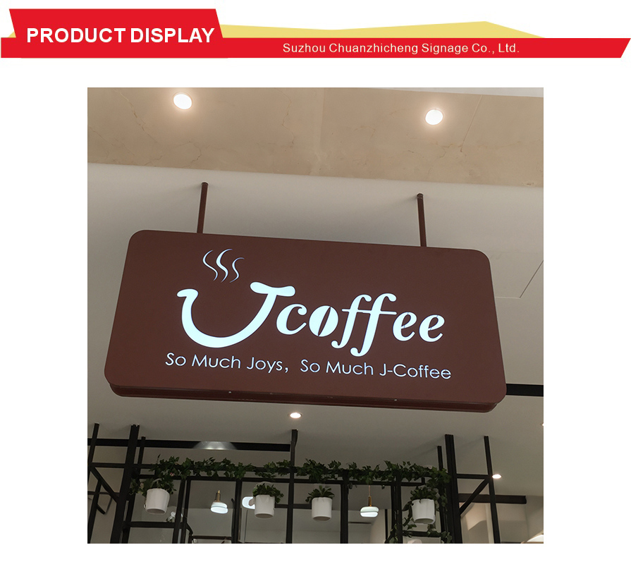 High End Lobby Ceiling Suspended Lightbox