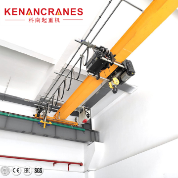 CE European Movable Single Girder Roof Traveling Overhead Bridge Crane with Hoist (5-15 tons)