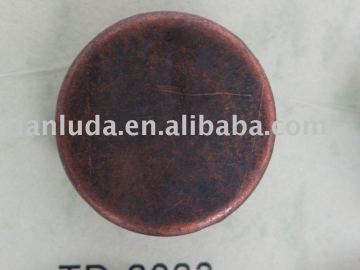 Western jean zinc alloy button