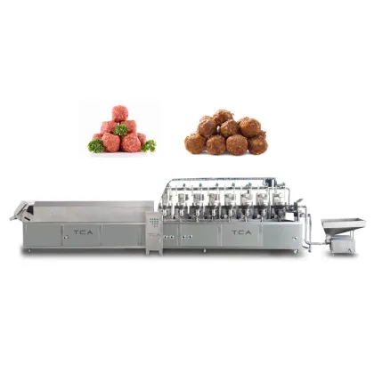 Commercial Restaurant Meatball Machine - Stuffed Meatball Encrusting Machine