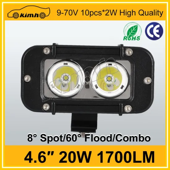 Wholesales led light 4.6" 20w led work light bar