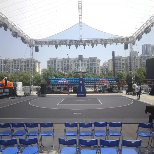 Fiba 3x3 Official Court Tiles Basketball Floors High Quality Fiba 3x3