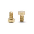 Decorative Slotted Brass Cap Machine Screw