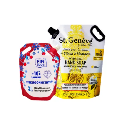 hand sanitizer soap liquid bag