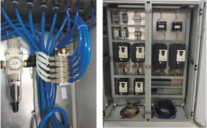 control panel electrical distribution cabinet