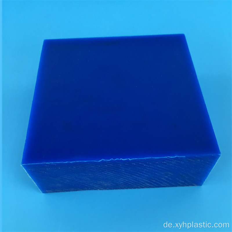 Blaue Farbe gegossenes Nylon PA6 Blatt