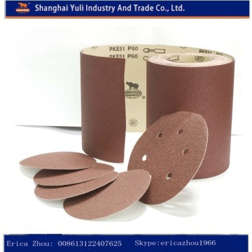 high quality sand paper roll/abrasive paper roll
