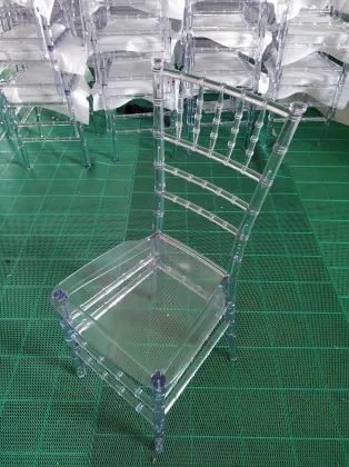 15 years factory direct supply rose gold wedding plastic tiffany chiavari chair