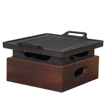 Indoor Korean BBQ Grill Portable Easily Cleaned Barbecue Camping Mini BBQ Grill