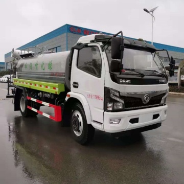 Dongfeng verdining polvo supresión de agua camión de agua
