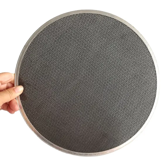 Black Wire Mesh Cloth 60 20 Mesh for Extruder Screen Pack Filter Disc