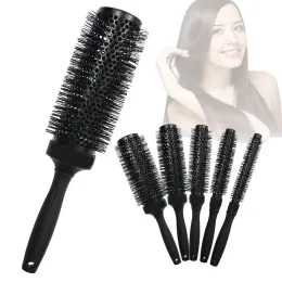 Anti-static salon hair straightening styling round brush