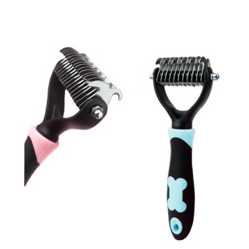 Hot Sell Custom Logo Portable Pet Hair Brush Grooming Tool