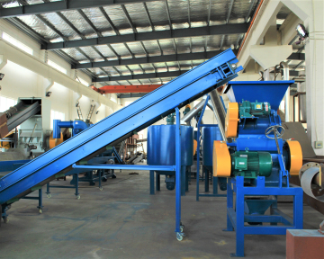 PET bottle recycling and washing line