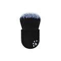 Synthetic Hair Wooden Rhinestone Decoration Kabuki Brush