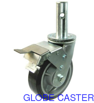 6 inch Swivel Scaffolding Caster /PU Material/Hot Product/SGS Approved