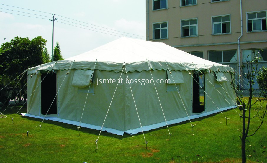 Disaster relief tent refugee tent