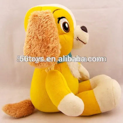 2014 Top Quality lifelike Stuffed plush smile dog toys Supplier