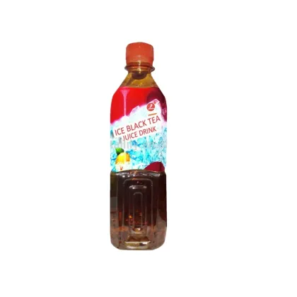 OEM 500ml green tea drink PET bottle ice tea drink
