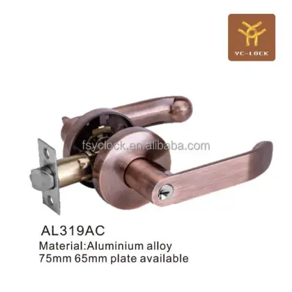 Aluminium Leverset Interior Door Lock for Bedroom - Kob AL319