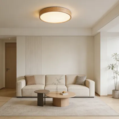 Gentle ambient room light