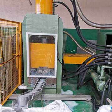 Pressa di baling bricchettante chip in alluminio