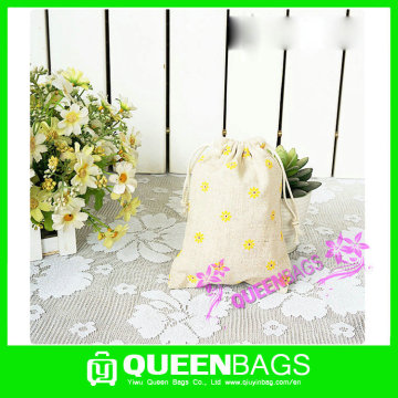 Hot style Sao Tome and Principe cotton drawstring bag with factory direct supply