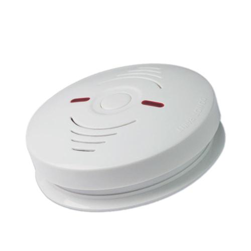 Détecteur de fumée d&#39;alarme de fumée d&#39;incendie de batterie optique 9V DC portable avec indicateur LED