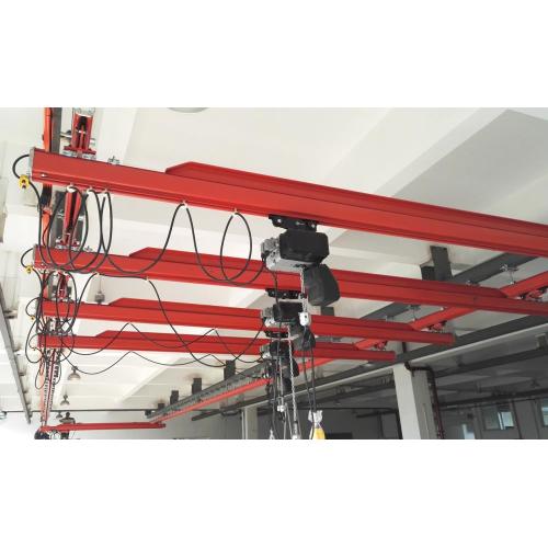 Complex Monorail Light Suspension Crane Light Flexible Combined Suspension Crane Manufactory