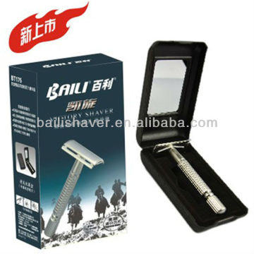 Gift box packing metal double edge razor